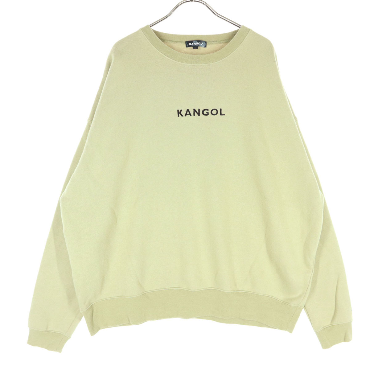 KANGOL カンゴール 裏起毛 長袖 スウェット M ベージュ メンズ