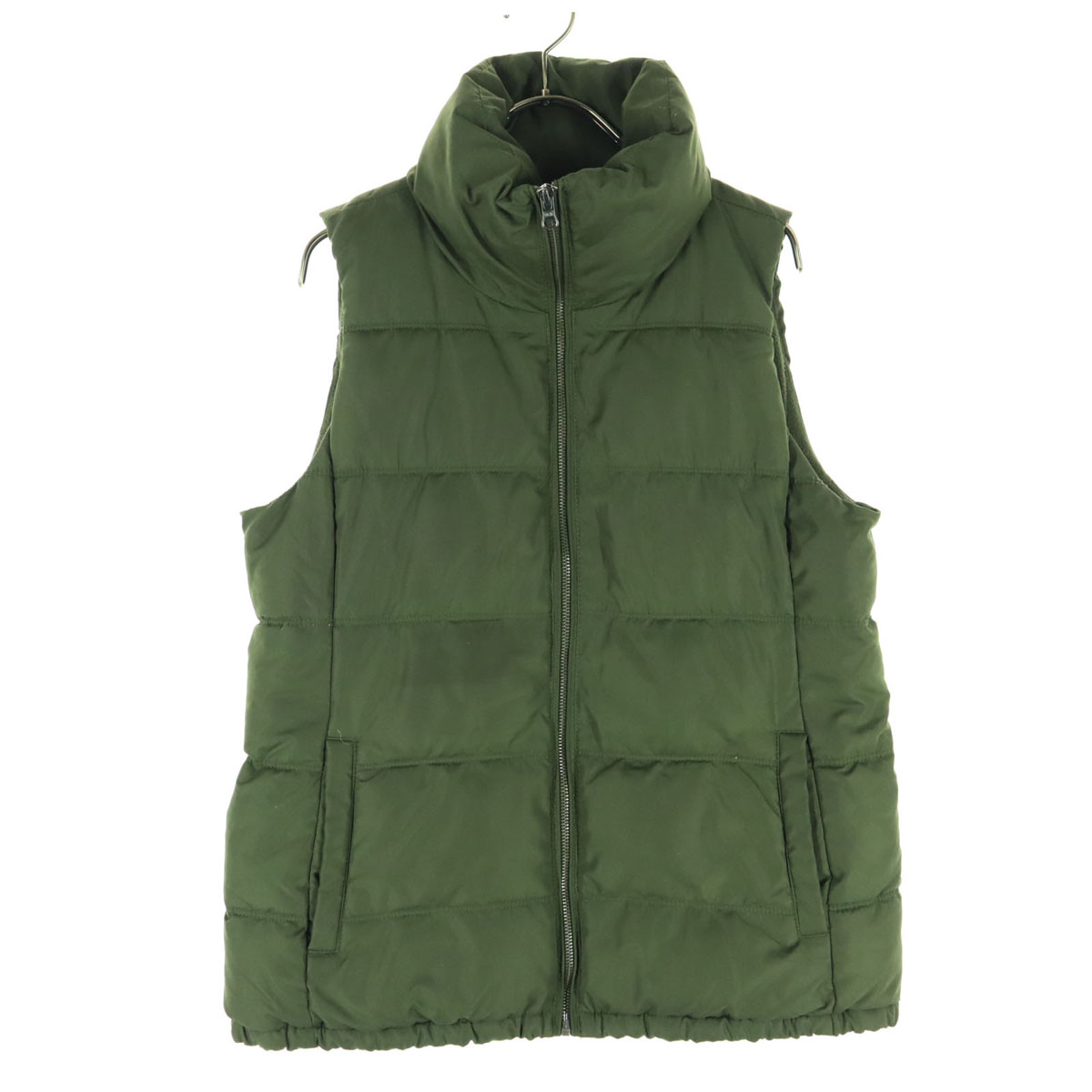 OLD NAVY オールドネイビー 裏起毛 中綿ベスト M グリーン メンズ