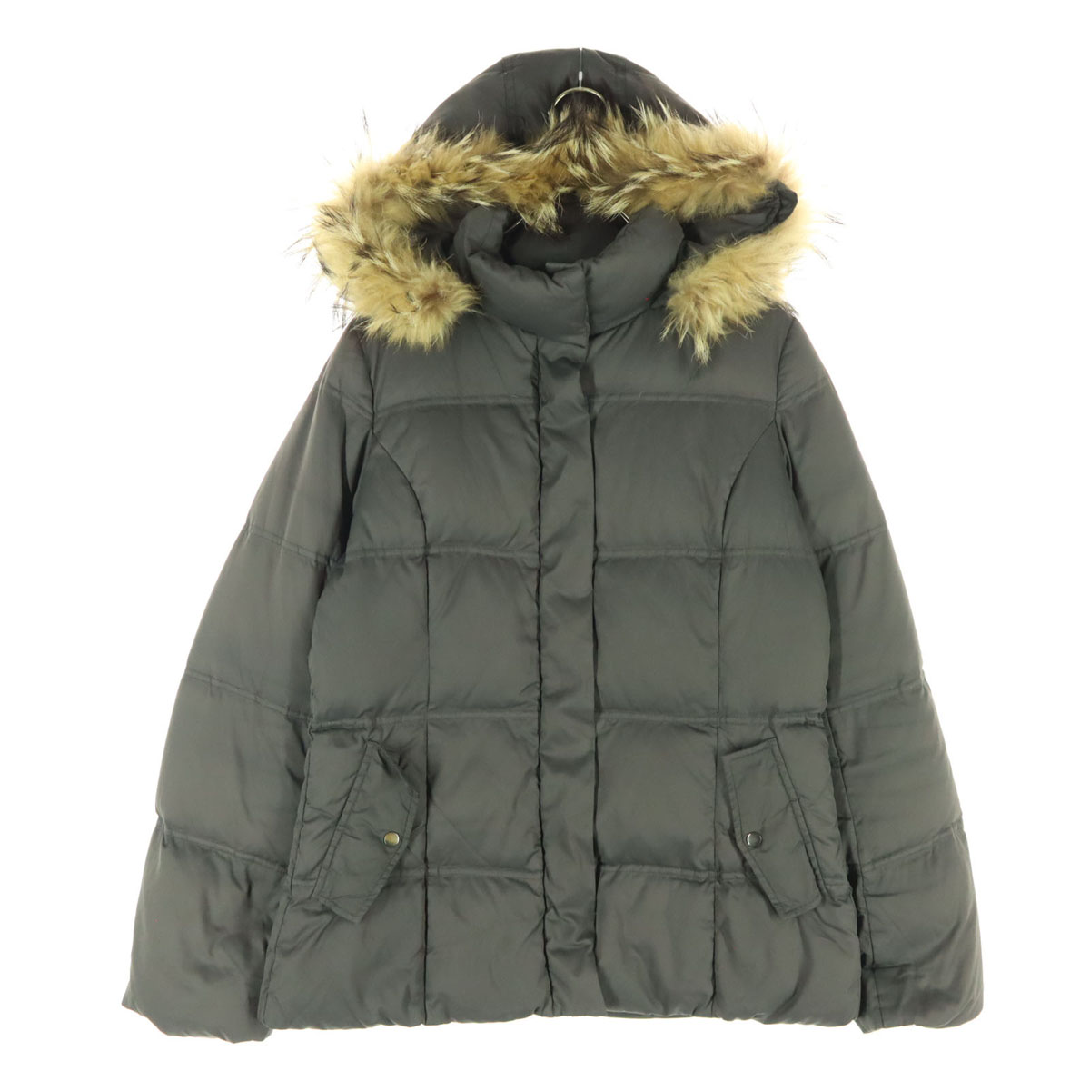 OFUON オフオン 長袖 ダウンジャケット 40 グレー レディース