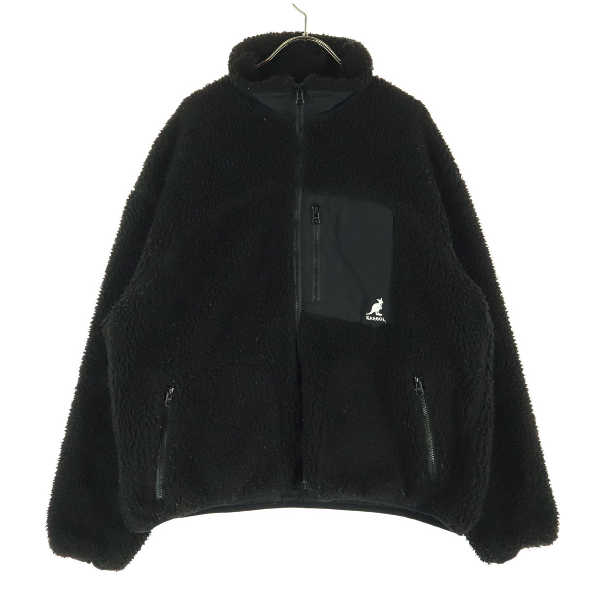 FREAK'S STORE フリークスストア KANGOL ボアジャケット M ブラック メンズ