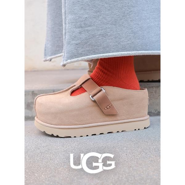 UGG アグ ウィメンズ ゴールデンスター ハイ クロッグ サンダル スリッパ シューズ レディース W GOLDENSTAR HI CLOG SAND ( 厚底 SANDAL
