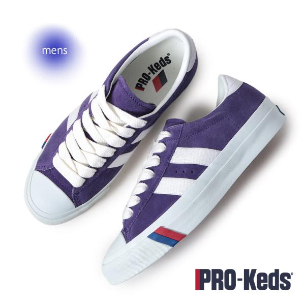 PRO-keds プロケッズ ロイヤルプラス スエード ロー スニーカー ROYAL PLUS SUEDE LO PURPLE ( 国内正規品 パープル 紫 メンズ PN1021PU