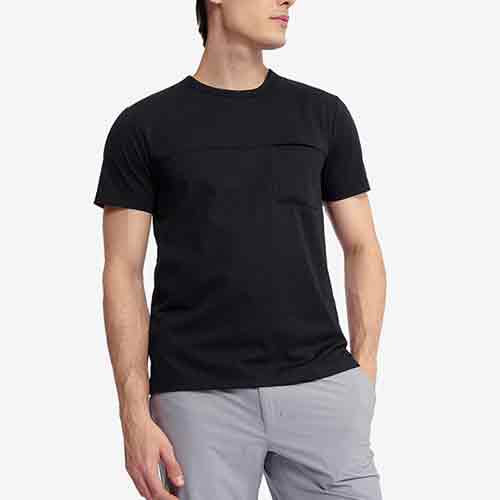 エーグル AIGLE UVC ポケットTシャツ半袖 メンズ アウトドア ZBHBG62-005