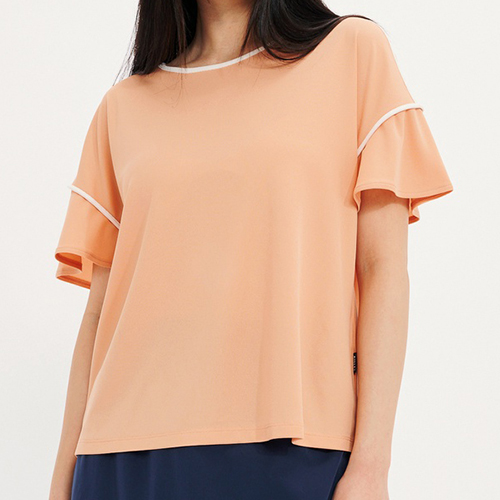 エーグル AIGLE 接触冷感 ボートネックTシャツ (レディース) 半袖 ZTFAT56-004