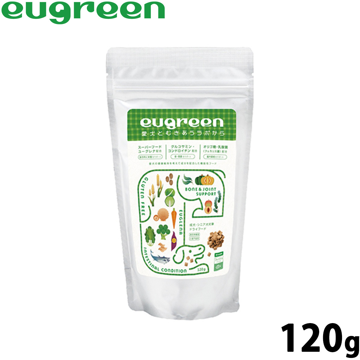 ユーグリーン ドッグフード 機能性総合栄養食 フィッシュ 120g