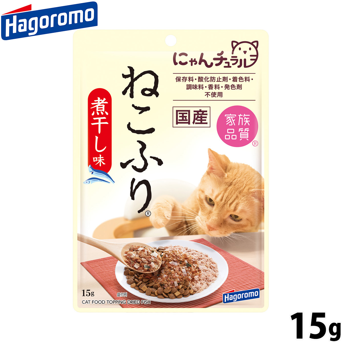 はごろもフーズ 猫ちゃん用ふりかけ ねこふり 煮干し味 15g