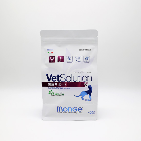 ベッツソリューション Vet Solution キャットフード 猫用食事療法食 胃腸サポート 400g×12個