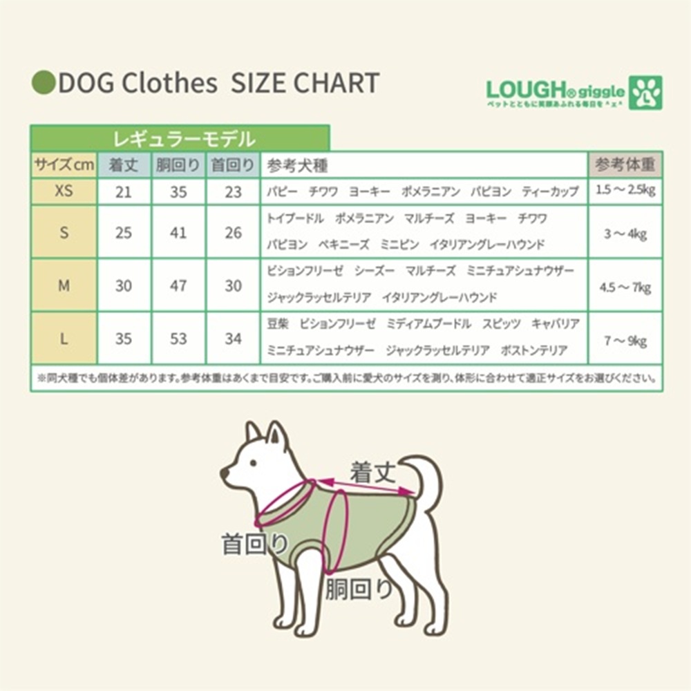 ラフギーグル LOUGH GIGGLE モンスター Monsterリュック 犬服 L ターコイズ
