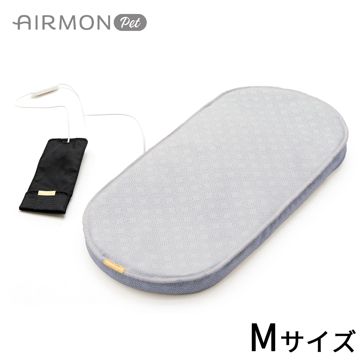 エアモンペット AIRMON Pet ペットカート用送風型クールマット M シルバーグレー