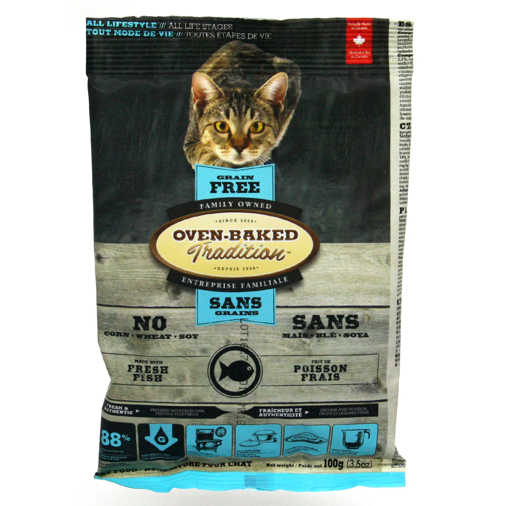 オーブンベークド トラディション OVEN-BAKED TRADITION キャットフード グレインフリー フィッシュ 350g