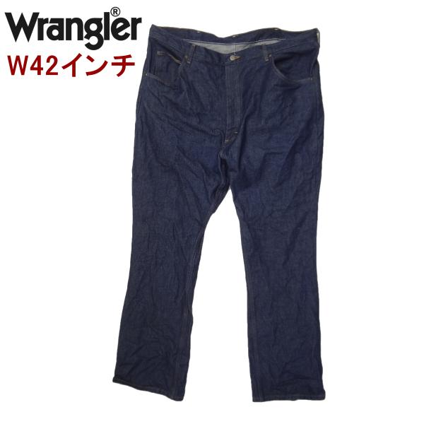 ラングラーのジーンズ、実店舗の店頭展示品を1度洗濯しただけの未使用品、WRANGLERデニム、Gパン、綿100%・オリジナル（糊付きリジッド）を一度洗濯、洗いさらしワンウォッシュの状態です、未使用品で