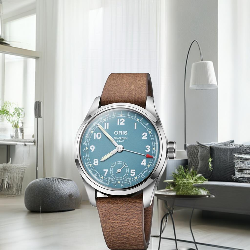 オリス腕時計 ビッグクラウン キャリバー473 メンズ ウォッチ メンズ腕時計 5日間パワーリザーブ、高耐磁性、10年保証 01 473 7786 4065