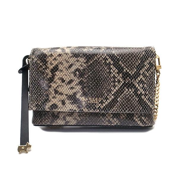 ラドリーロンドン バッグ REDLEY LONDON ショルダーバッグ H3470270 スコティッシュテリア スネーク柄 ブラウンマルチ