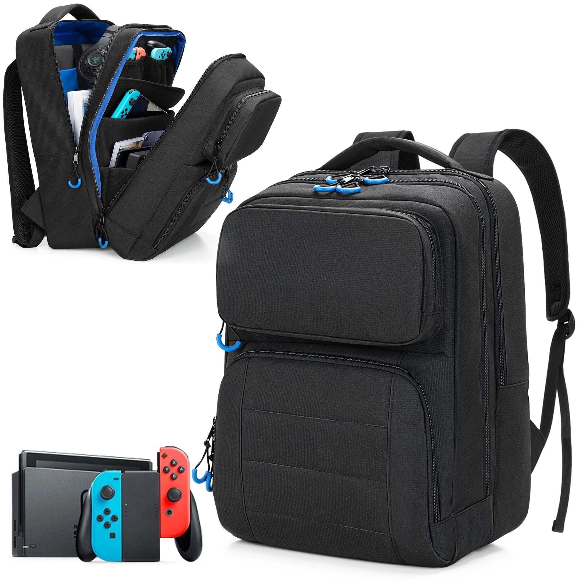Switch ケース Nintendo Switch/Lite/OLED用収納バッグ 有機ELモデル ゲームカード 24枚収納 stream