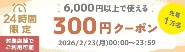 300クーポン