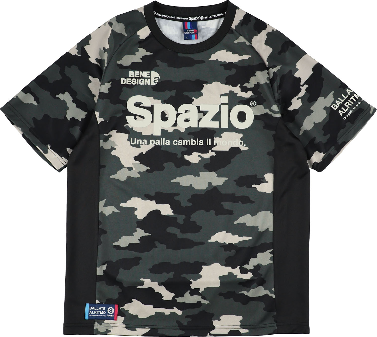 スパッツィオ Spazio フットサル カモフラプラシャツ GE0360 02