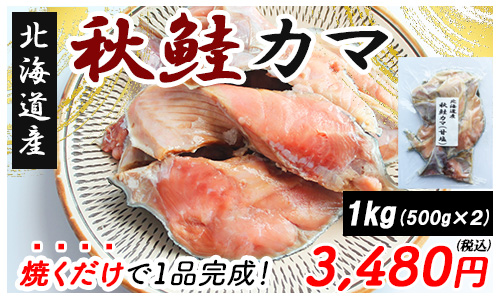 鮭カマ