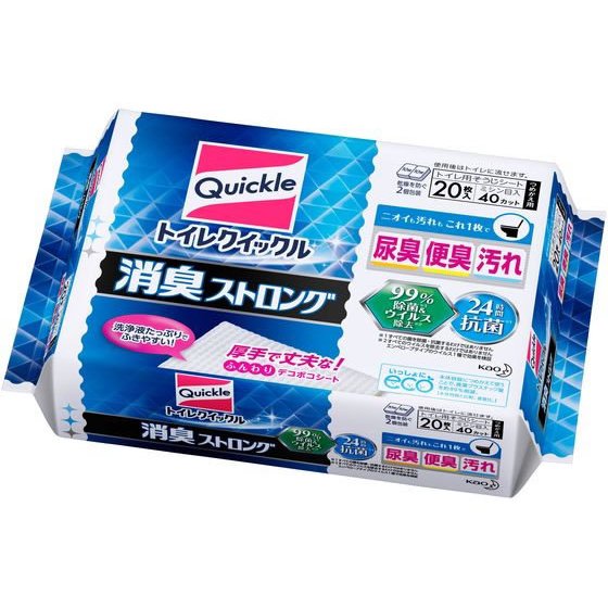 消臭ストロング / トイレクイックル 消臭ストロング フレッシュハーブの香り つめかえ用 掃除