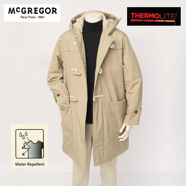 ブランド＝マックレガー Mc REGOR 品番＝111123802 スタイル＆仕様＝TC 綿ポリエステルのダッフルコート サーモライト 暖か仕様 ウヲーターレベレント撥水素材 カラー＝54）G.CAM