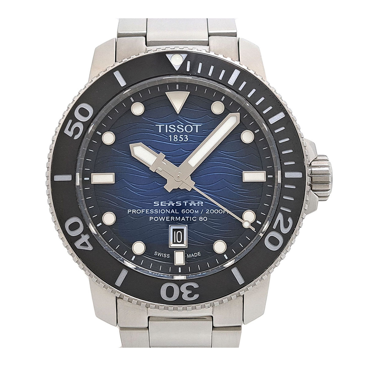 ティソ シースター 2000 プロフェッショナル T120.607.11.041.01 自動巻き ステンレススティール メンズ TISSOT 中古 【時計】