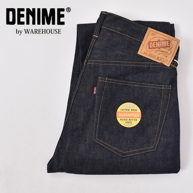 ドゥニーム バイ ウエアハウス /1947モデル ジーンズ デニム / ノンウォッシュ