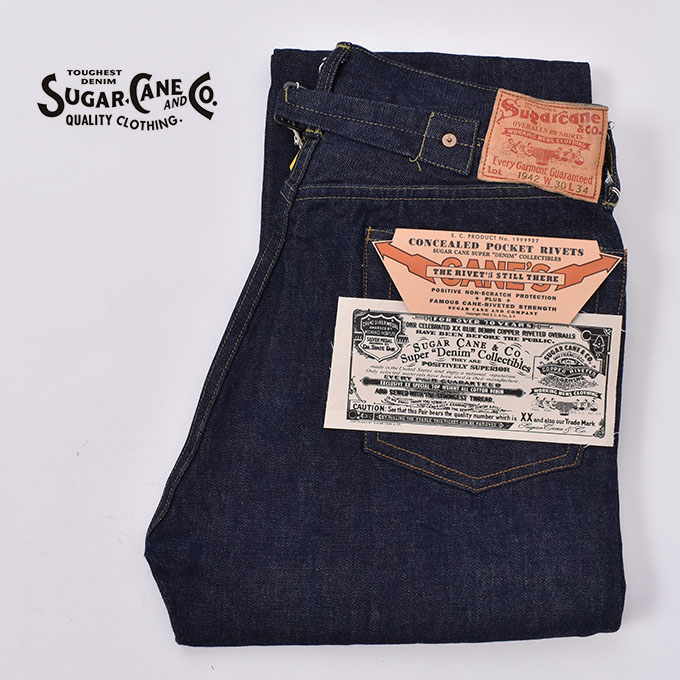 シュガーケーン / Lot No. SC49005-421A / Super Denim Collectibles #05 14.25oz / 1942モデル ジーンズ