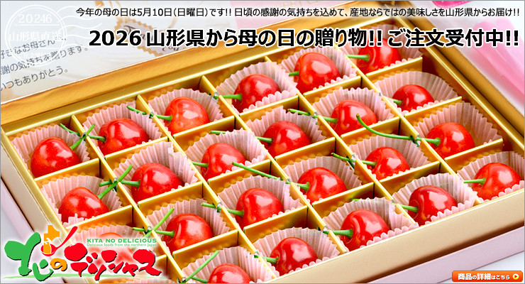 2026 母の日 さくらんぼ