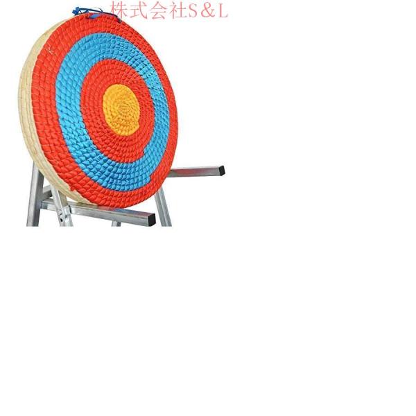 弓道 弓具 巻藁 直径55cm アーチェリーターゲット 的 ターゲット アーチェリー 自宅 練習用 競技用 手作り 株式会社S＆L 弓道 部活 道場