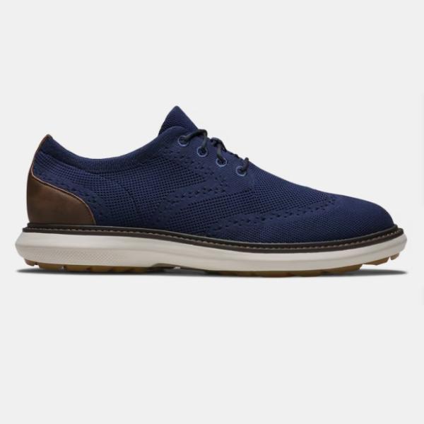 2025年モデル！Foot Joy Traditions Knit Golf Shoes！カラー：Deep Indigoサイズ(USサイズ):6.0(24.0cm)6.5(24.5cm)7.0(25.