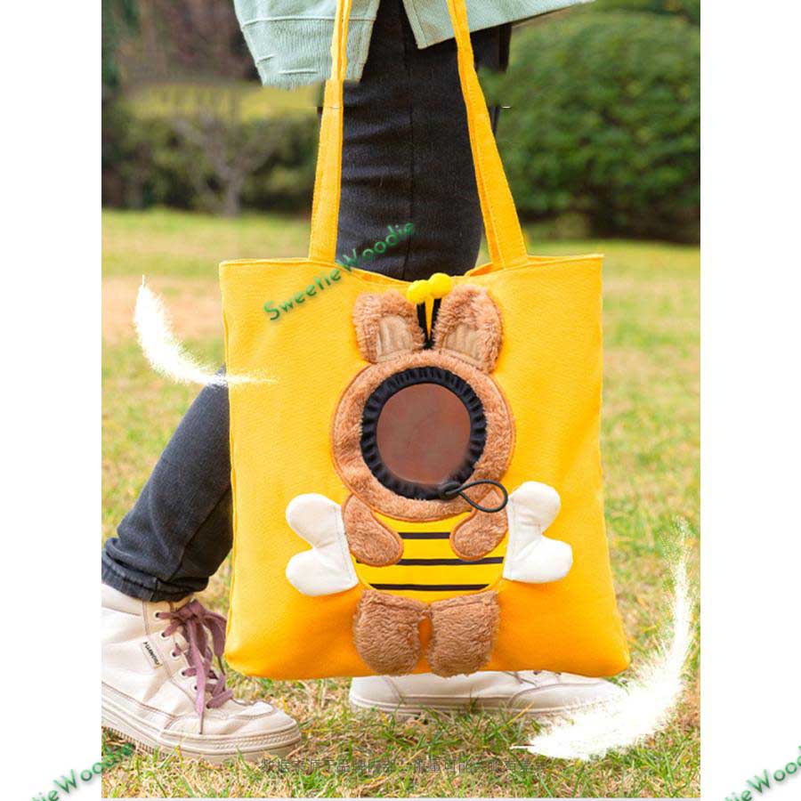 ペット用ショルダーバッグ お散歩バッグ 犬 猫 小型犬 中型犬 トートバッグ キャリーバッグ 折り畳み 斜めがけ 可愛い お出かけ 防災 避