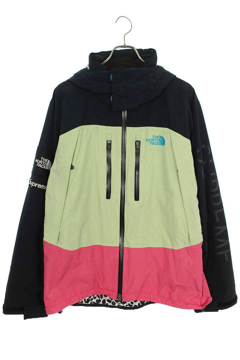 シュプリーム ノースフェイス サイズ:M 07SS 1st GUIDE JAKET クレイジーパターンマウンテンパーカージャケットブルゾン 中古 SB01