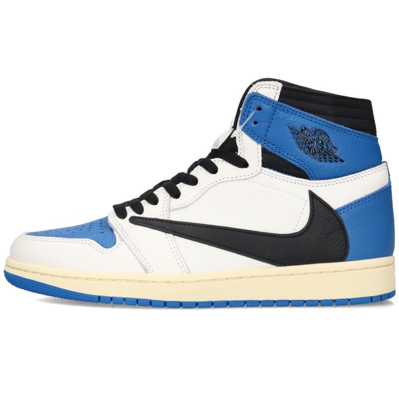 ナイキ トラヴィススコット サイズ:26.5cm AIR JORDAN 1 HI OG SP FRAGMENT MILITARY BLUE DH3227-105 エアジョーダン1ハイミリタリー