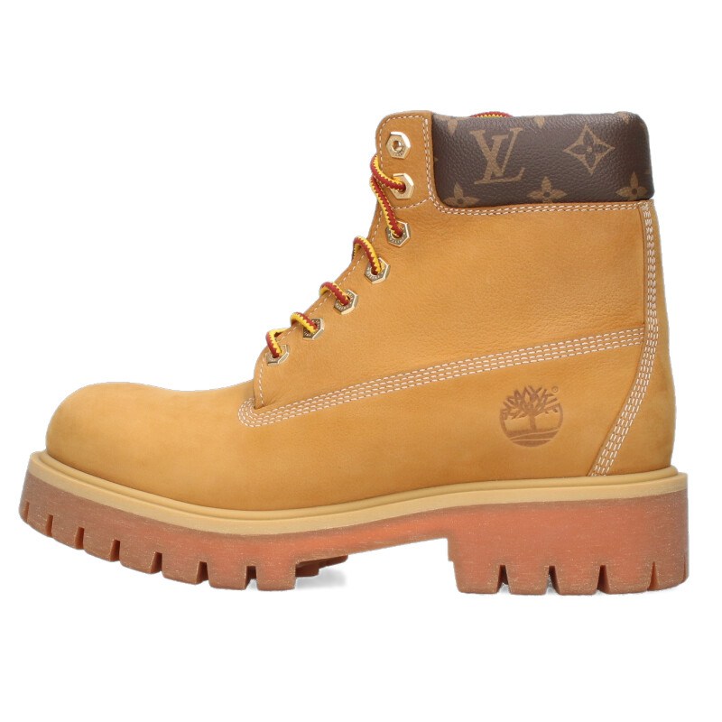 ルイヴィトン ティンバーランド サイズ:12 24AW 6INCH ANKLE BOOT モノグラムアンクルブーツ 中古 OM10