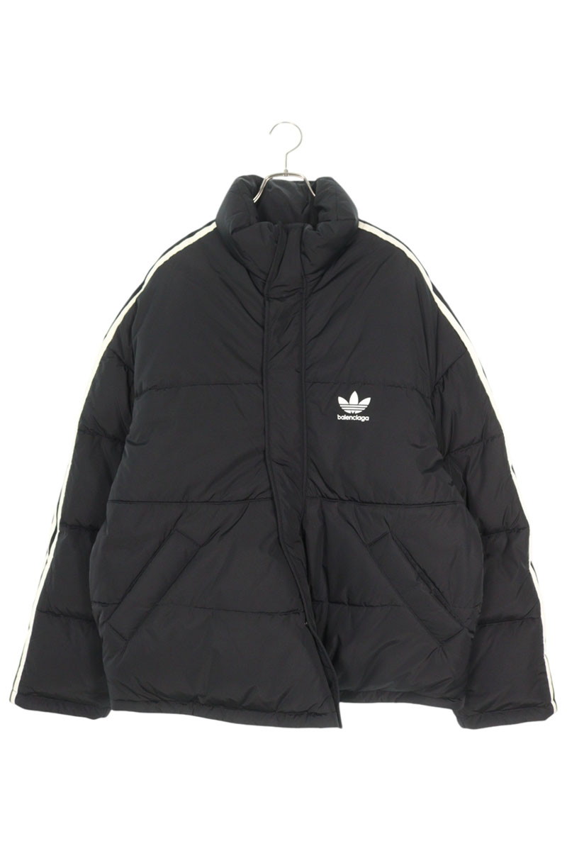 バレンシアガ アディダス サイズ:48 23SS 714897 TNO19 3ラインオーバーサイズダウンジャケット 中古 SS13