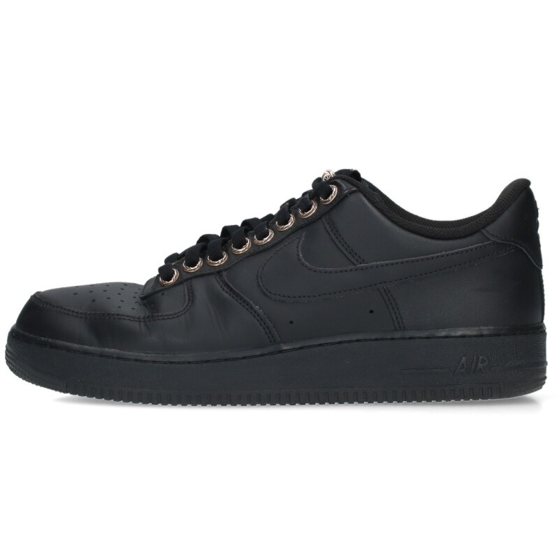 クロムハーツ ナイキ サイズ:29.5cm NIKE SNEKER AIR FORCE1 シューレースグロメット付ローカットスニーカー 中古 GZ11