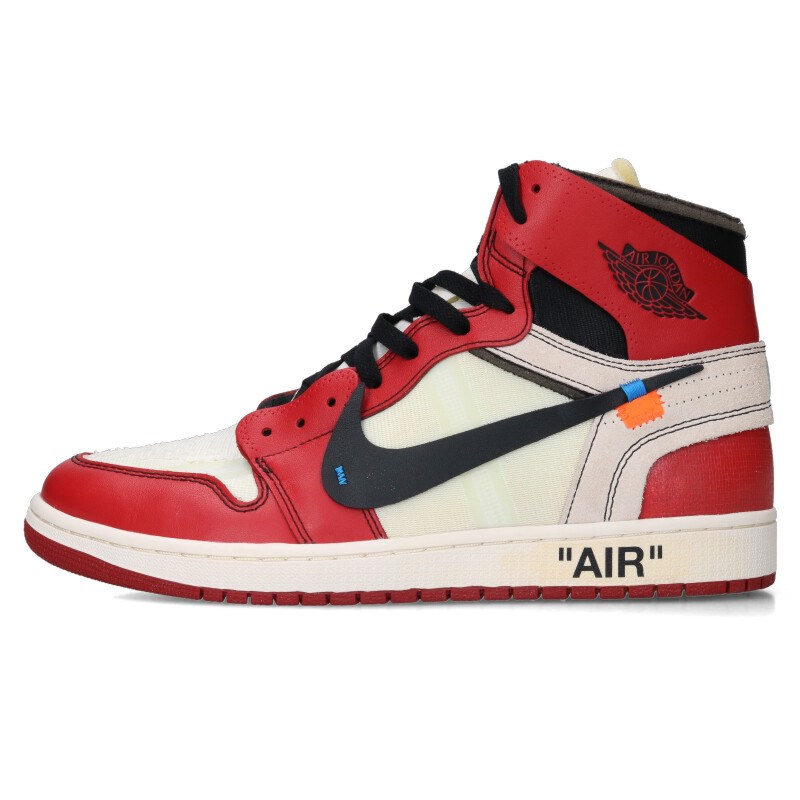 ナイキ オフホワイト サイズ:30cm AIR JORDAN 1 AA3834-101 エアジョーダン1スニーカー 中古 BS55