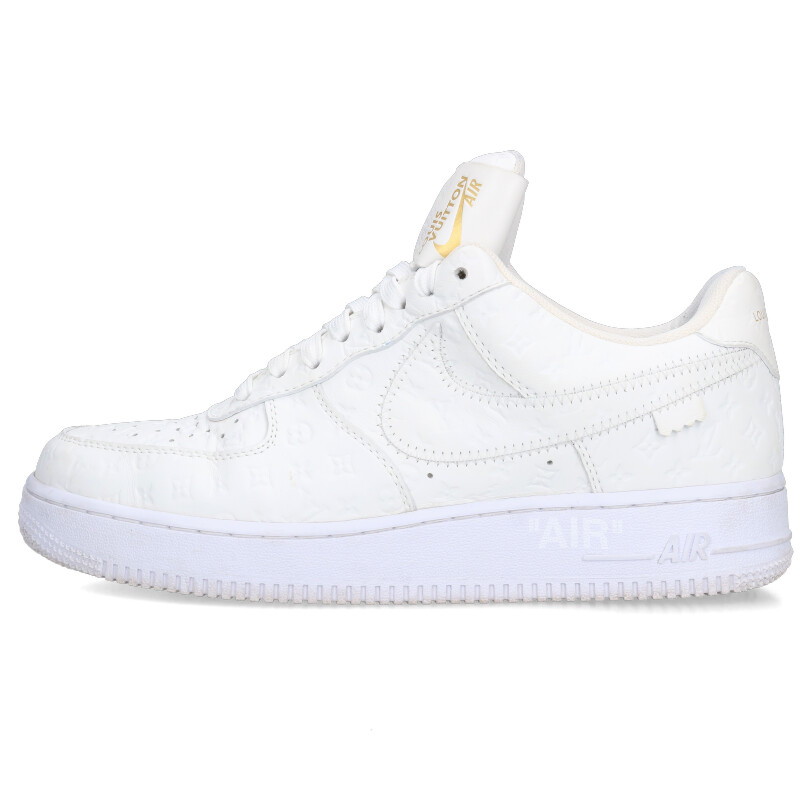 ルイヴィトン ナイキ サイズ:8 AIR FORCE 1 LOW モノグラムレザーローカットスニーカー 中古 SB01