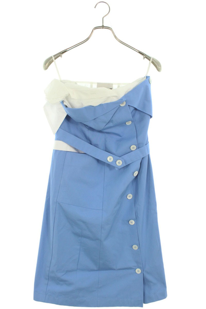 ミュウミュウ サイズ:40 MF5786 S000 1BMS ポプリンドレスワンピース 中古 BS99