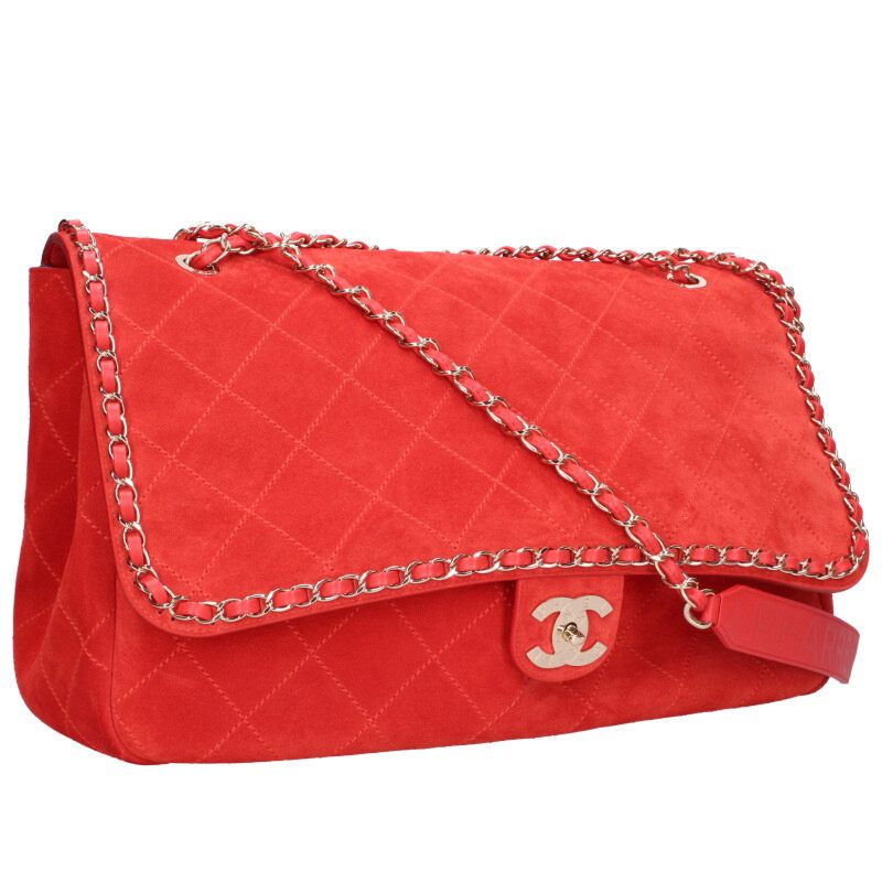 シャネル マトラッセ クラシックダブルフラップショルダーバッグ 中古 SS13