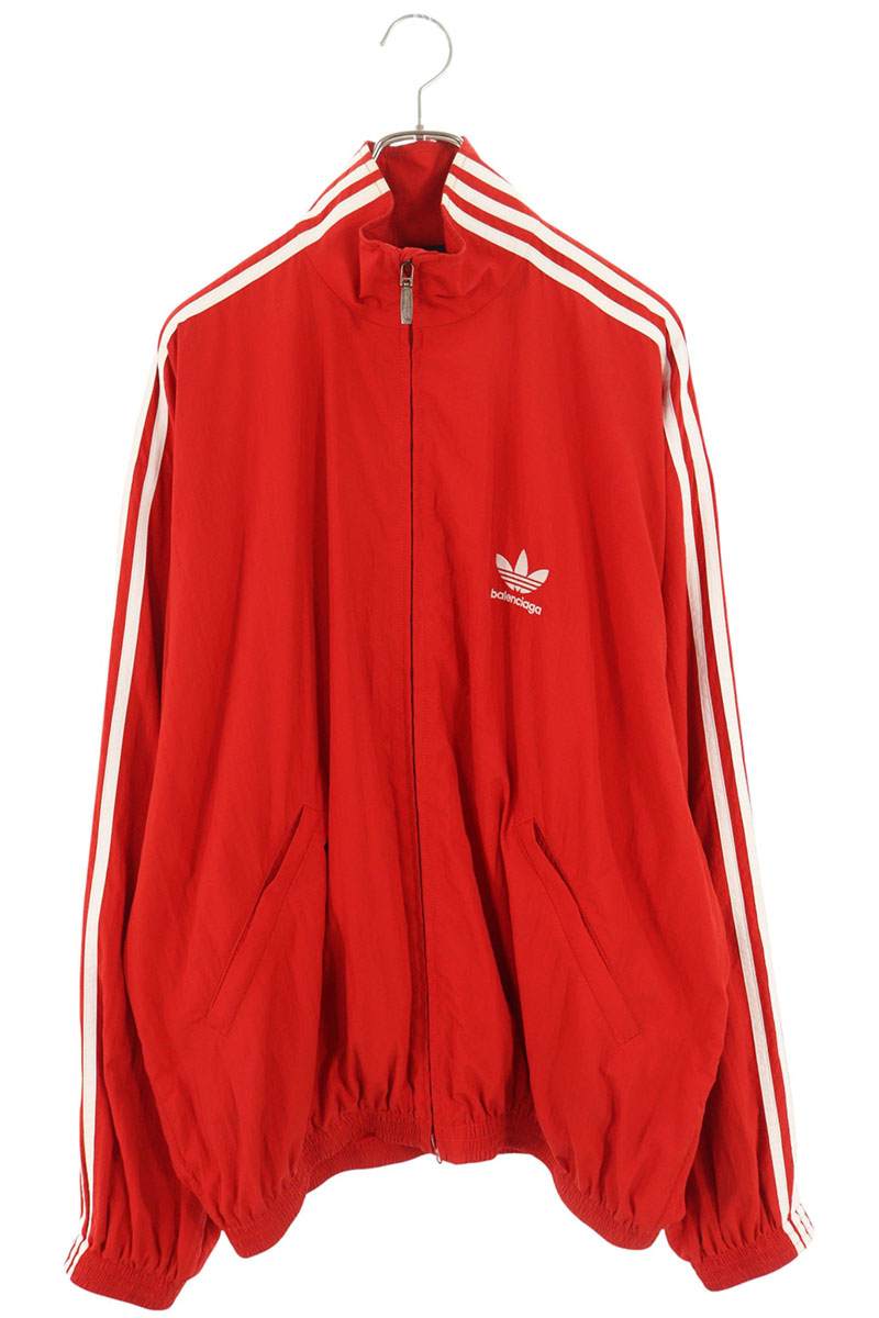 バレンシアガ アディダス サイズ:2 712280 TNO24 ジップアップナイロンブルゾン 中古 OM10