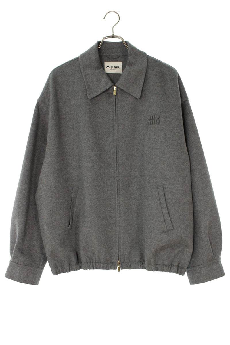 ミュウミュウ サイズ:44 25AW ML1304 ダブルカシミヤジャケット 中古 SS13