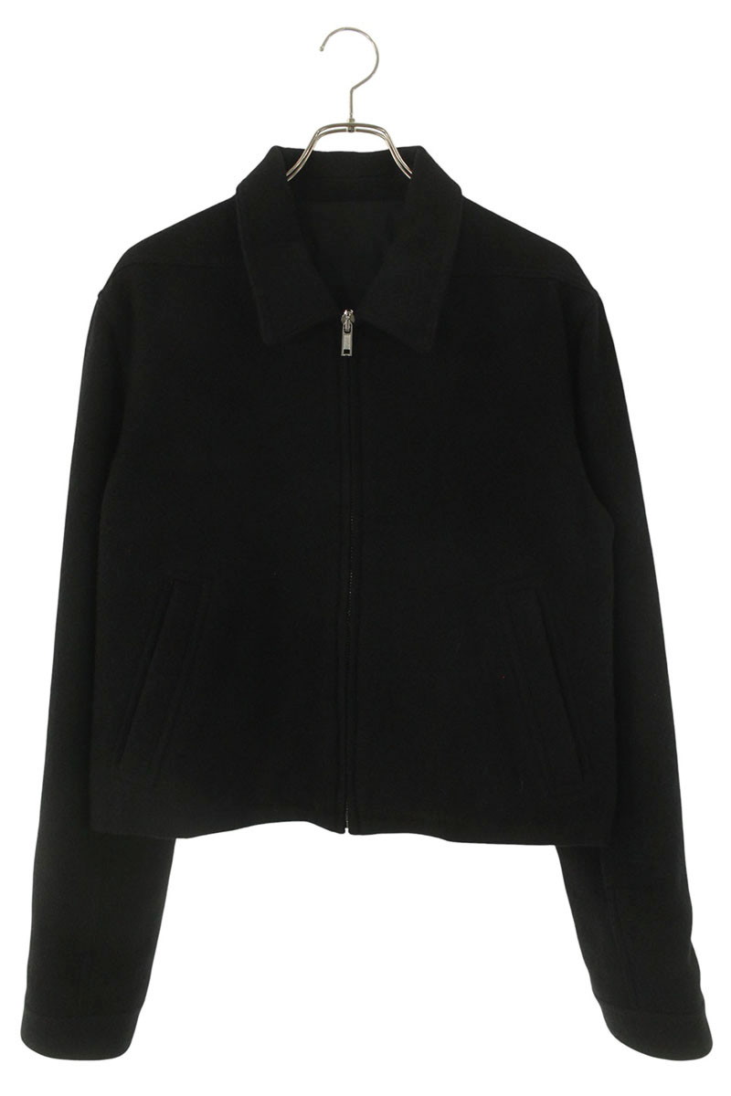 リックオウエンス サイズ:50 RU02E1720-WBD ウールジップアップブルゾン 中古 SS13