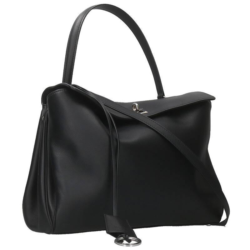 バレンシアガ サイズ:M 789772 RODEO ロデオ2WAYスムースカーフスキンショルダーバッグ 中古 OM10