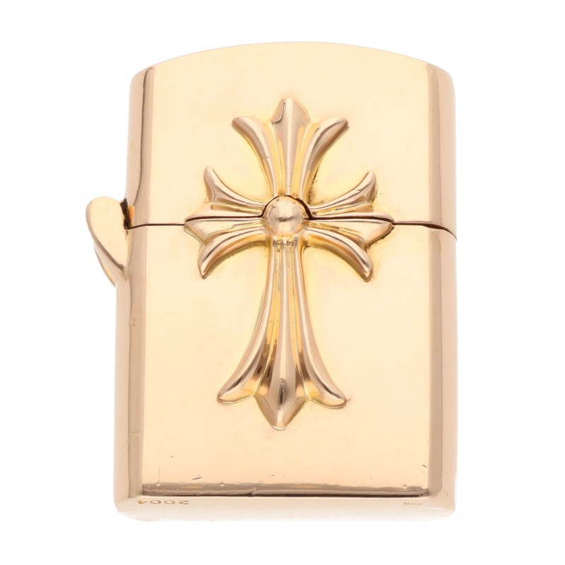 クロムハーツ 22K ZIPPO LIGHTERZ-V7 ゴールドライター 中古 SJ02