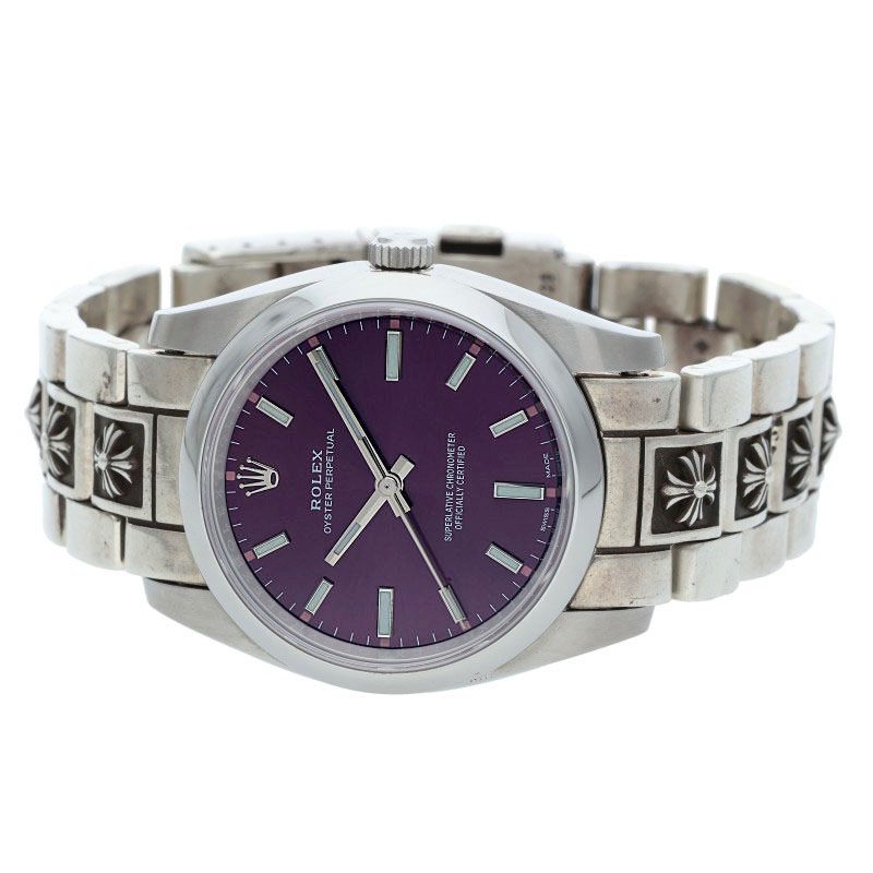 クロムハーツ オイスターパーペチュアル CHプラスウォッチバンド腕時計 中古 SJ02