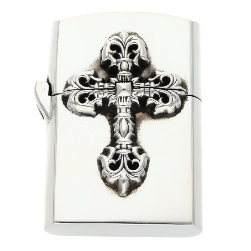 クロムハーツ ZIPPO LIGHTERZ-V5 フィリグリークロスジッポライター 中古 OS06