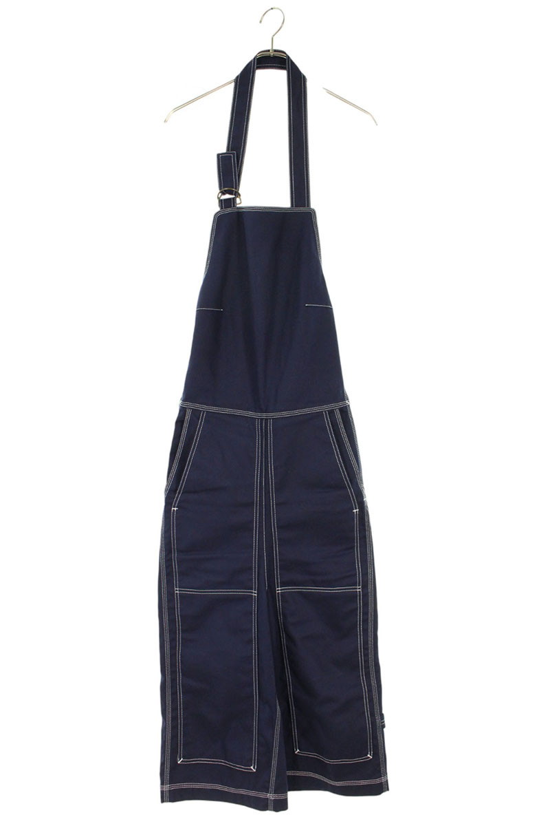 ヴェトモン カーハート サイズ:S WSS17CW3 ステッチデザインデニムオーバーオール 中古 BS99