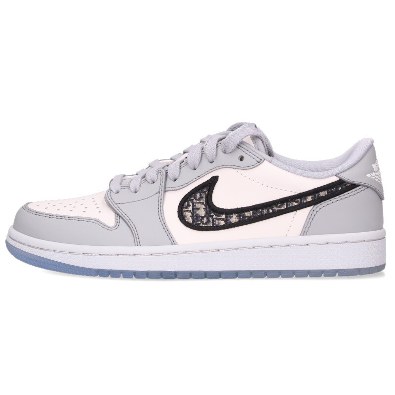 ナイキ ディオール サイズ:24.5cm AIR JORDAN 1 LOW OG DIOR CN8608-002 エアジョーダン1ローオージーディオールスニーカー 中古 SB01