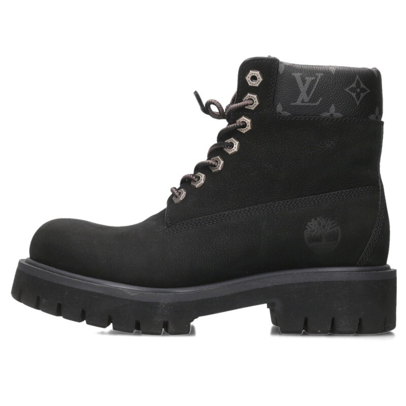 ルイヴィトン ティンバーランド サイズ:9.5 6-in Ankle Boot アンクルレザーブーツ 中古 SS13