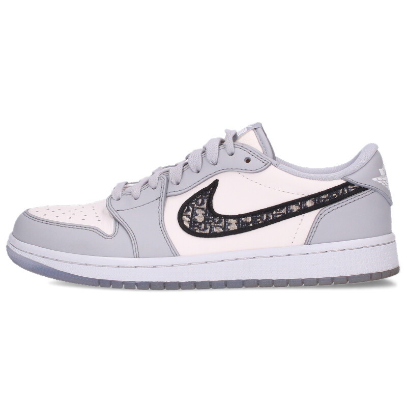 ナイキ ディオール サイズ:25.5cm AIR JORDAN 1 LOW OG DIOR CN8608-002 エアジョーダン1ローオージーディオールスニーカー 中古 BS99